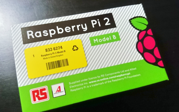 Raspberry Pi 2外装箱